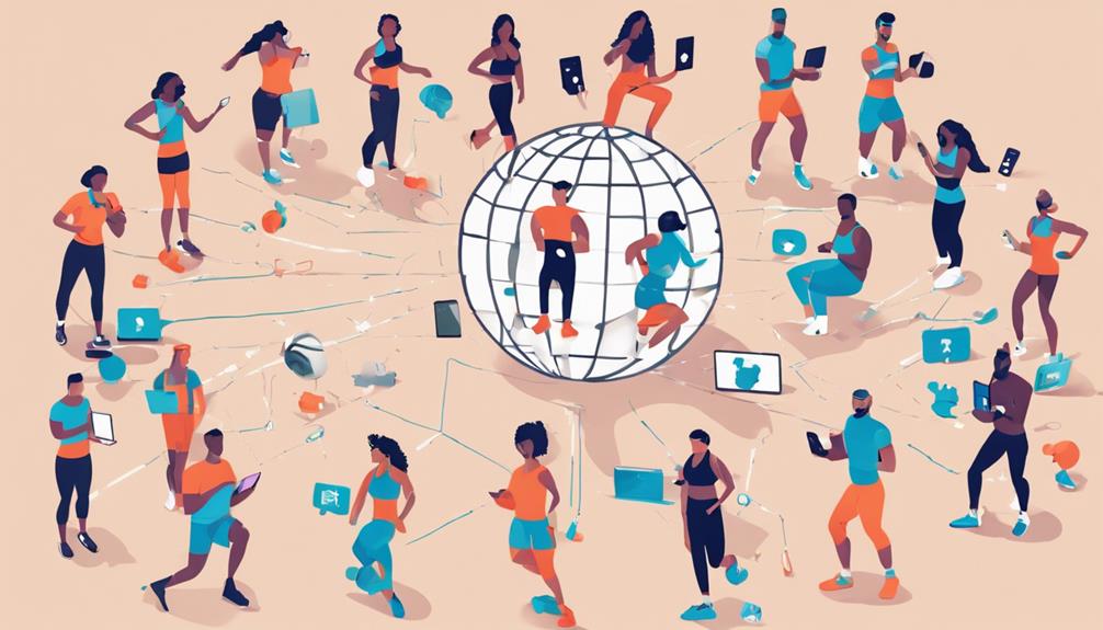 creating an online fitness community